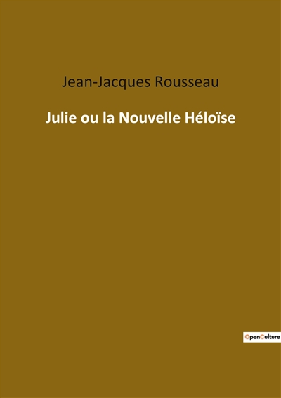 Julie ou la Nouvelle Héloïse