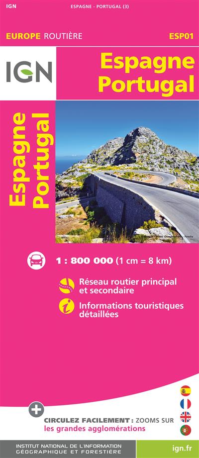 ESPAGNE PORTUGAL RECTO/VERSO