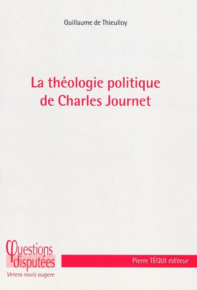 La théologie politique de Charles Journet