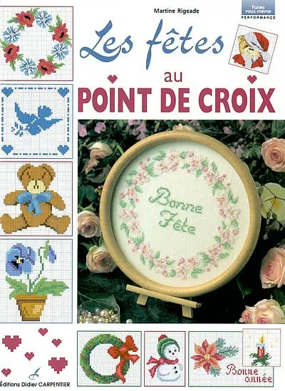 Les fêtes au point croix