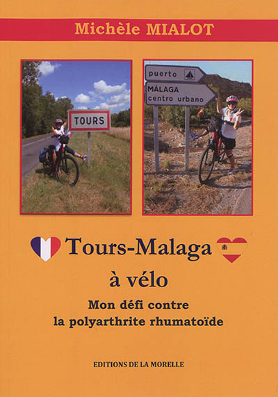 Tours-Malaga à vélo : mon défi contre la polyarthrite rhumatoïde : Mimy et le coquelicot