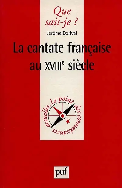 La cantate française au XVIIIe siècle