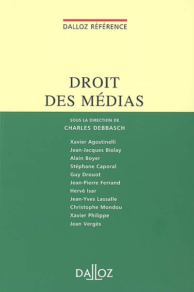 Droit des médias 2002