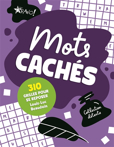 Collection détente : Mots cachés : 300 grilles pour se reposer