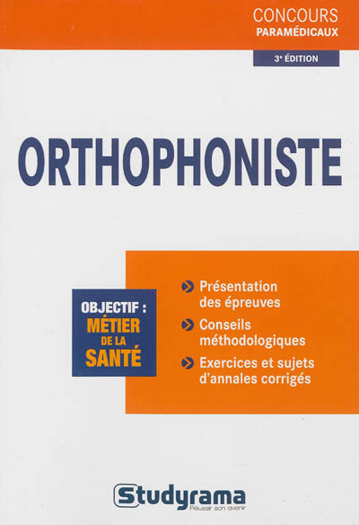 Orthophoniste : objectif métier de la santé