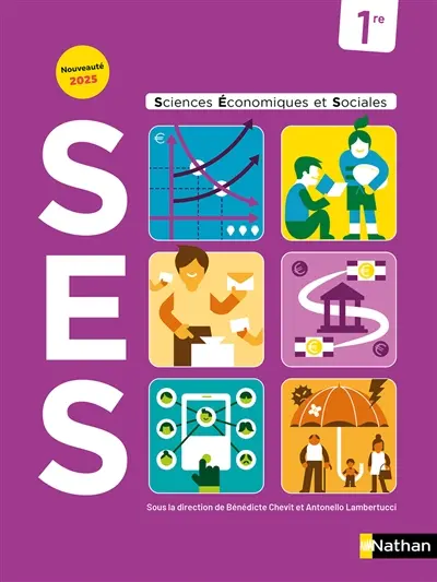 SES, sciences économiques et sociales 1re : 2025