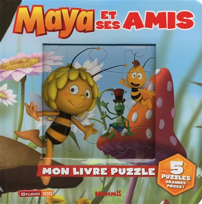 Maya et ses amis : mon livre puzzle