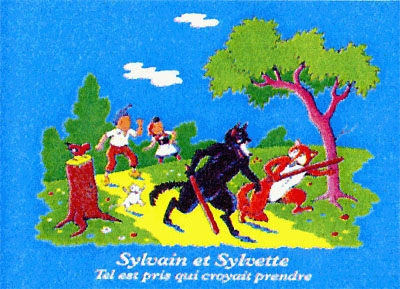 Sylvain et Sylvette. Vol. 7. Tel est pris qui croyait prendre