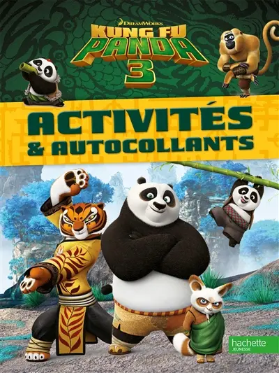 Kung Fu Panda 3 : activités & autocollants