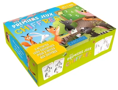 Mes premiers jeux de chiffres : 5 activités ludo-éducatives pour s'initier aux chiffres : dès 3 ans