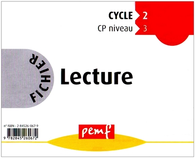 Fichier lecture, cycle 2, CP niveau 3