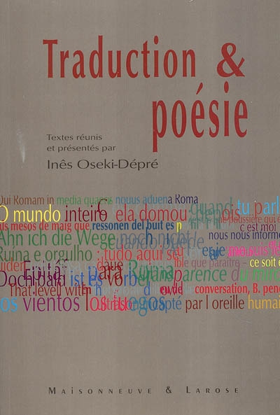Traduction et poésie