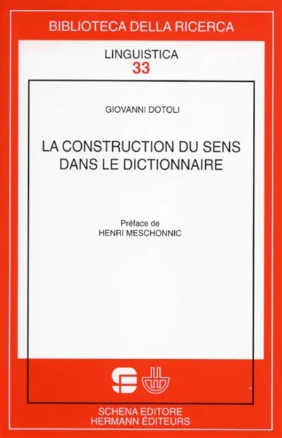 La construction du sens dans le dictionnaire