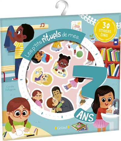 Les p'tits rituels de mes... 3 ans : 30 stickers épais repositionnables