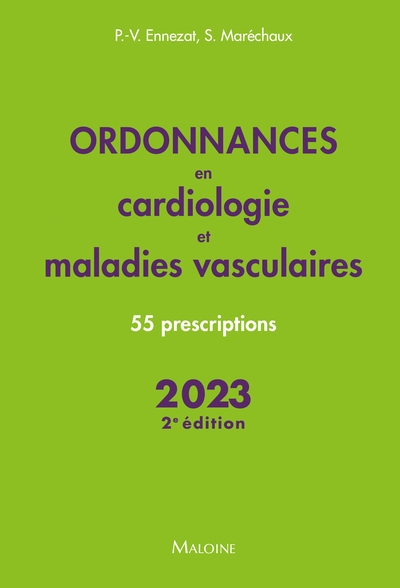 Ordonnances en cardiologie et maladies vasculaires : 55 prescriptions : 2023