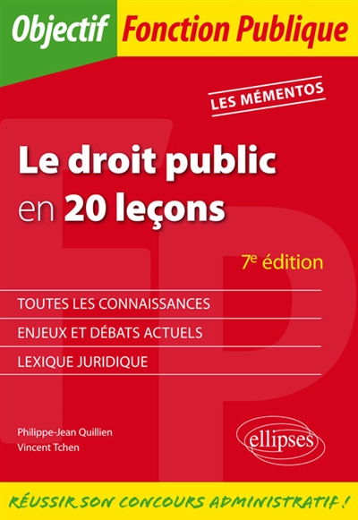 Le droit public en 20 leçons