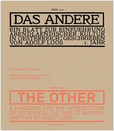 Adolf Loos The Other