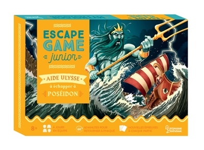 Mythologie : escape game junior : aide Ulysse à échapper à Poséidon !