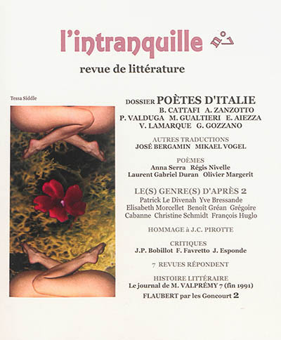 Intranquille (L') : revue de littérature, n° 7