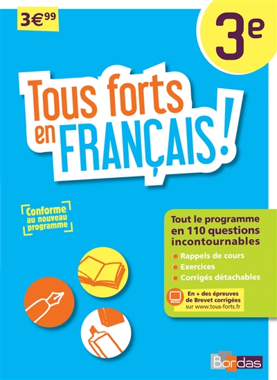 Tous forts en français ! 3e