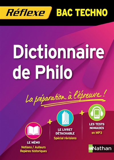 Dictionnaire de philo : bac techno