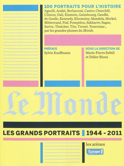 Les grands portraits, 1944-2011