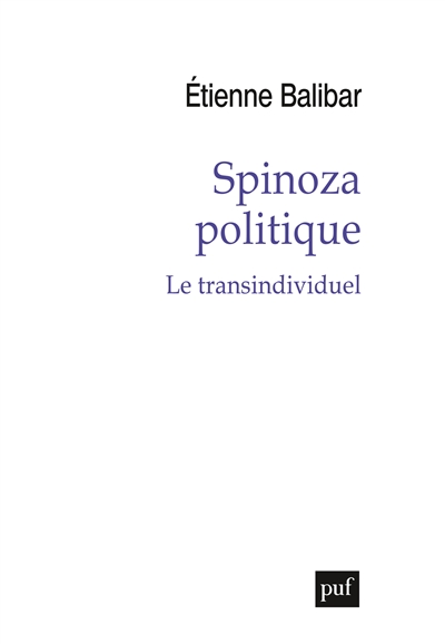 Spinoza politique : le transindividuel