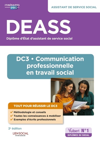 DEASS, diplôme d'Etat d'assistant de service social : DC3, communication professionnelle en travail social