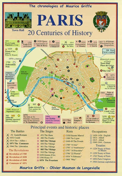 Paris : 20 centuries of history