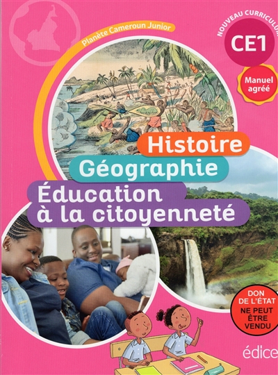 Histoire Géographie ECM CE1 Elève Planète Cameroun Junior 2021 marché