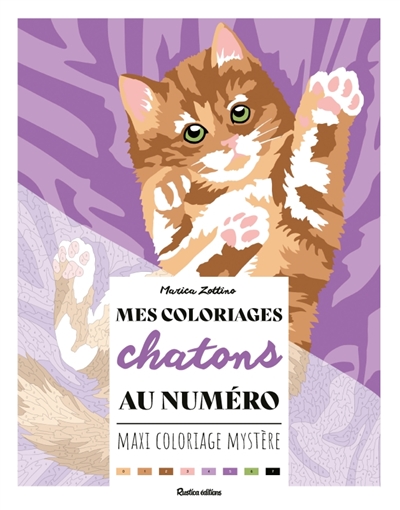 Mes coloriages chatons au...