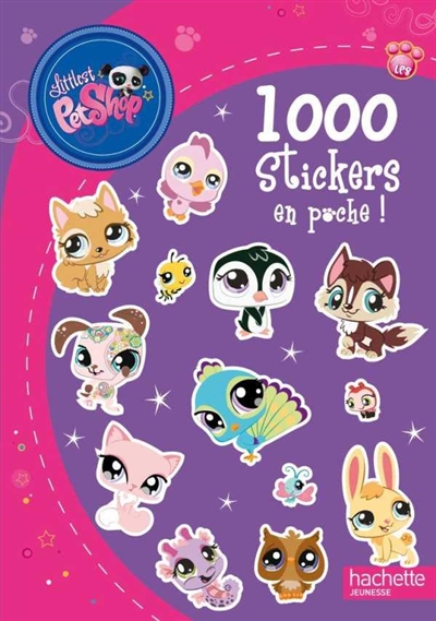 1.000 stickers en poche Littlest Petshop