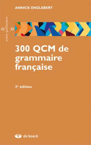 300 QCM de grammaire française