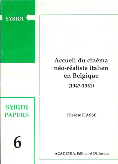 Accueil du cinéma néo-réaliste italien en Belgique (1947-1951)