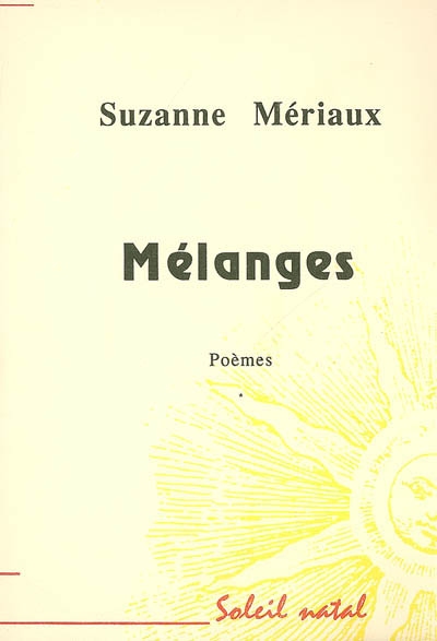 Mélanges : poèmes