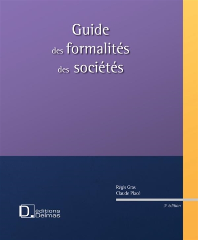 Guide des formalités des sociétés