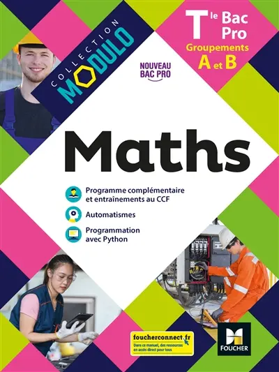 Maths terminale bac pro, groupements A et B : nouveau bac pro