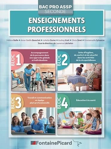 Enseignements professionnels, bac pro ASSP seconde