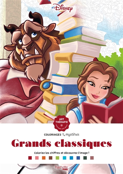 Coloriages mystères Disney : grands classiques