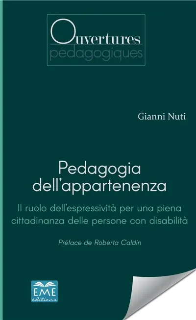 Pedagogia dell'appartenenza : il ruolo dell'espressività per una piena cittadinanza delle persone con disabilità