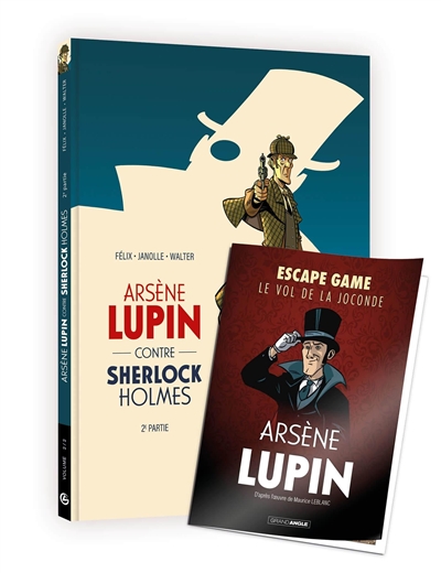 arsène lupin contre sherlock holmes : pack vol. 2 + escape game