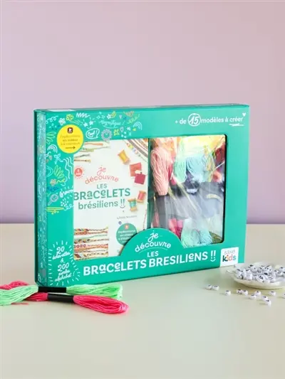 Je découvre les bracelets brésiliens !! : coffret