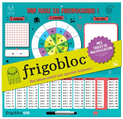 Frigobloc kids : trop facile les multiplications !