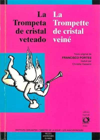 La trompette de cristal veiné. La trompeta de cristal veteado