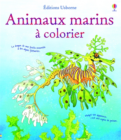 Animaux marins à colorier