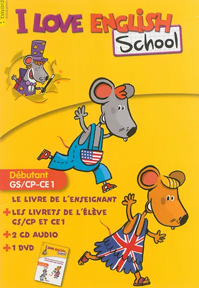 I love English school, débutant GS-CP-CE1