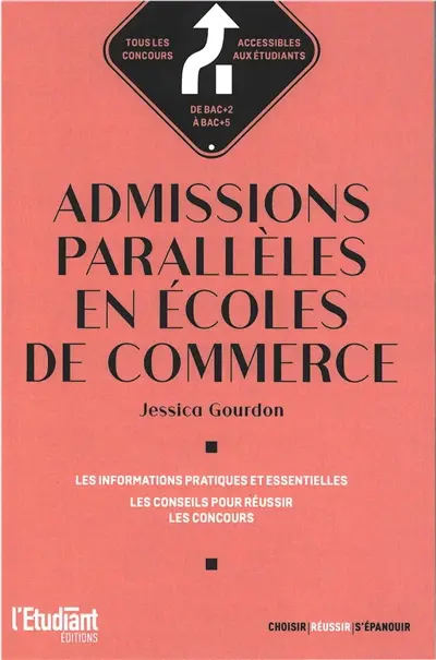 Admissions parallèles en école de commerce