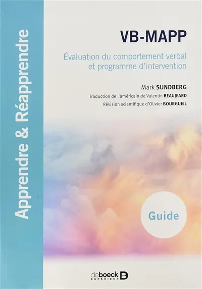 VB-MAPP : ouvrage + livret