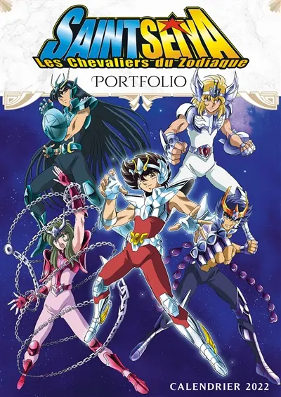 Saint Seiya : les chevaliers du zodiaque : portfolio, calendrier 2022 Saint Seiya : les chevaliers du zodiaque : portfolio, calendrier 2022