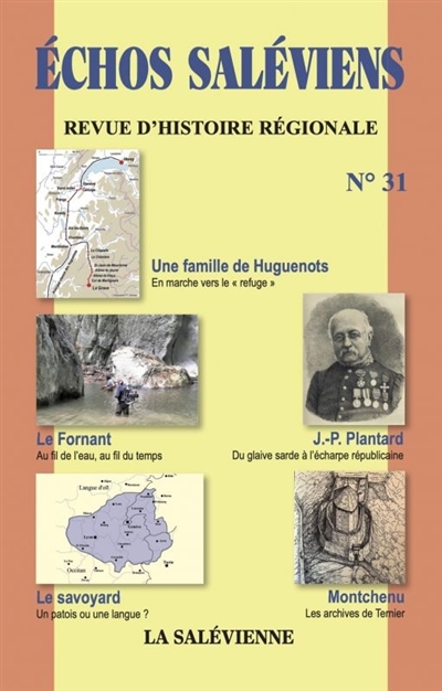 Echos saléviens : revue d'histoire régionale, n° 31